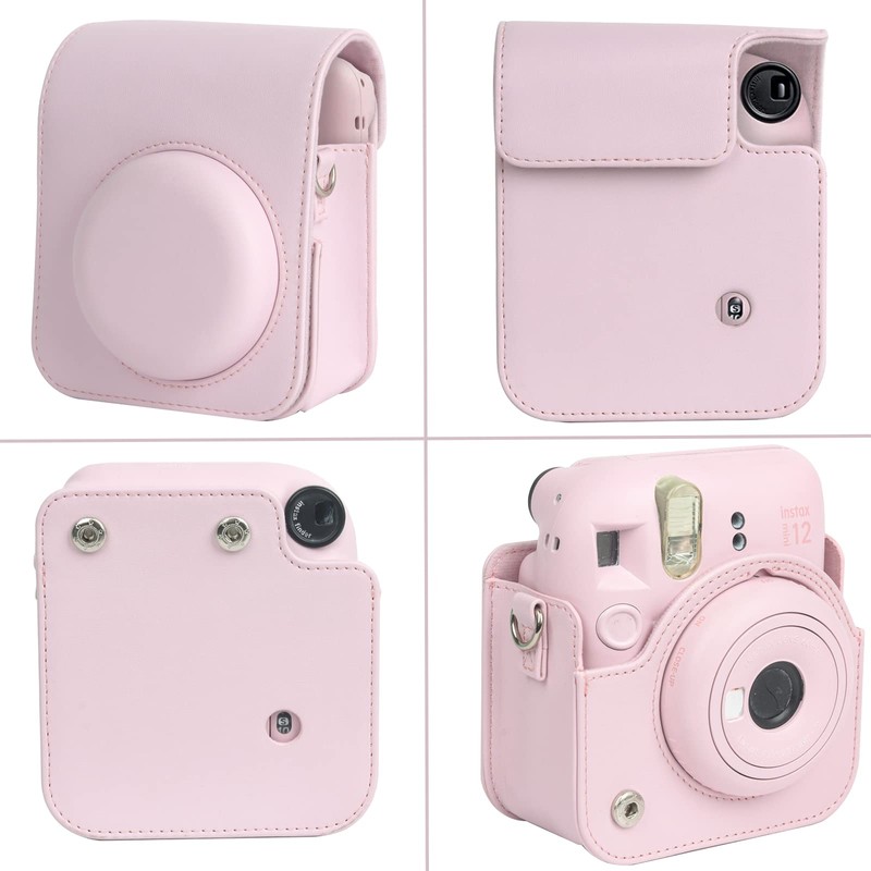 256 Pockets Mini Photo Album with Camera Case for Instax