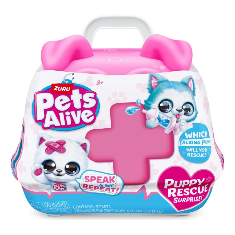 Zuru Pets Alive Peluche Puppy Rescue Cocker Spaniel