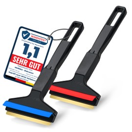 L&P Car Design A053-2 Set of 2 Pieces ice Scraper Murska 210mm ice Scraper Brass Scraper 90mm from Finland