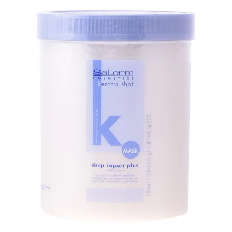 Mascarilla Capilar Salerm Cosmetics Keratin Shot Deep Impact