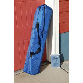 MYSUPOT 40"x7"x7" (Blue, M) Replacement Bag for Folding Camping Chair, Portable Camp Chair, Hammock, Yoga Mat, Umbrella, Tents, Tripods, Fishing Poles - 420D Oxford Polyester Fabric w/Side Pockets