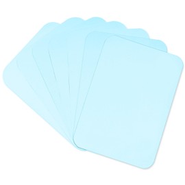 AmeriCan Goods 1000 Pcs/Cs Paper Liners for Dental Tray Size B Disposable Covers 8-1/2" x 12-1/4" Medical Paper Tray Covers Ritter B Covers paper Sheets (Blue)