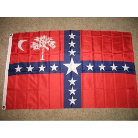 Historical South Carolina Sovereignty 3X5 Flag Banner Super 210 Denier Polyster