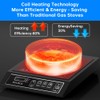 BOOROS Portable Induction Cooktop 1800W Induction Hot Plates for Countertop,9.6-Inch
