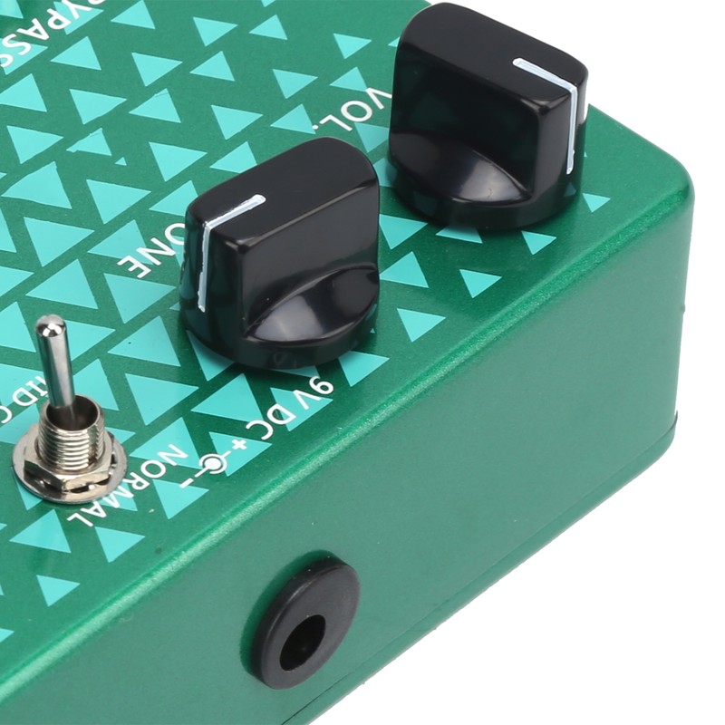 Distortion Guitar Pedal Octave Instrument Accessory with True Bypass Design