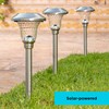 BLACK+DECKER Solar-Powered Outdoor Path Light - 8 Pack (BDSLPT8P)