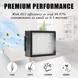 4Pcs Filters Replacement Compatible with iRobot Roomba e & i Series E5, E6, i3, i3+, i4, i4+, i5, i5+, i6, i6+, i7, i7+, i8, i8+ Plus, Robot Vacuums