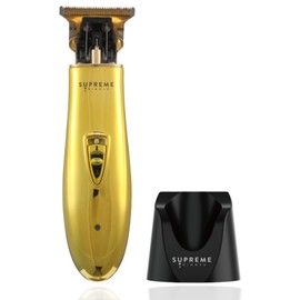 Supreme Trimmer Supreme Trimmer T Shaper Trimmer for Men (90 Min Run Time) Professional Barber Trimmer for Kids, Elderly & Sensitive Skin – Low Noise & Vibration Cordless Beard Trimmer | ST5200 Gold