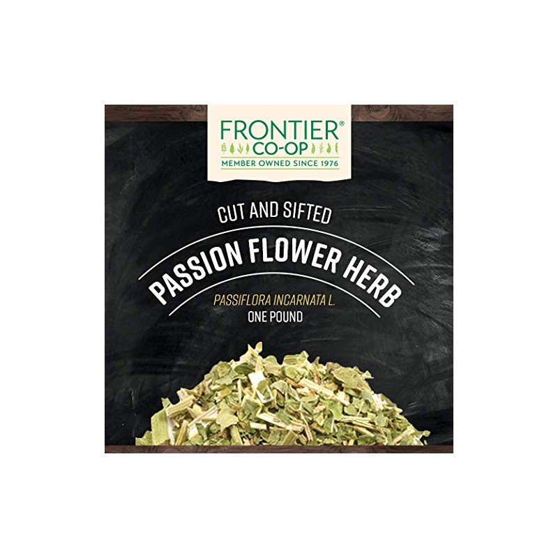 Frontier Co-op Passion Flower Herb, Cut and Sifted, Kosher, Non-irradiated