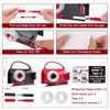 2-in-1 Wrapping Paper Cutter & Tape Dispenser, Gift Wrap Cutter