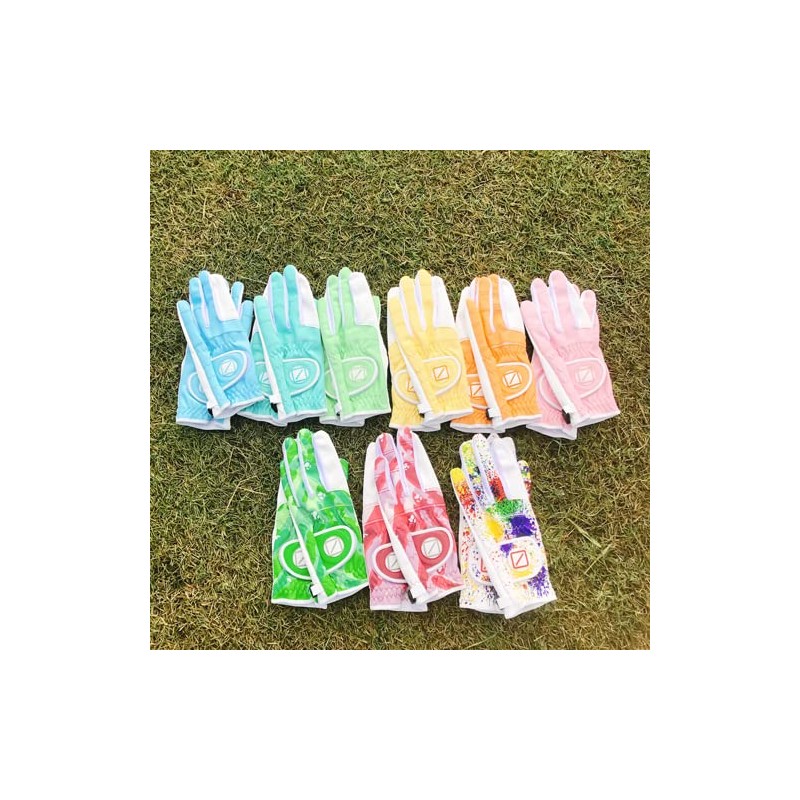 SEQUENTIAL (Golf Gloves) PANACHE Metallic Color Gloves for Both Hands
