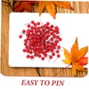 Operitacx Office Decoration Plank Pins, Red, 100 Push Map Map