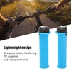 Bike Handlebar Grips Lightweight Rubber Anti Skid Handle Bicycles Grip