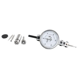 Accusize Industrial Tools 0.060'' by 0.0005'' (Range by Graduation) Horizontal Test Indicator with 1.5'' Dial Diameter, 0511-2001