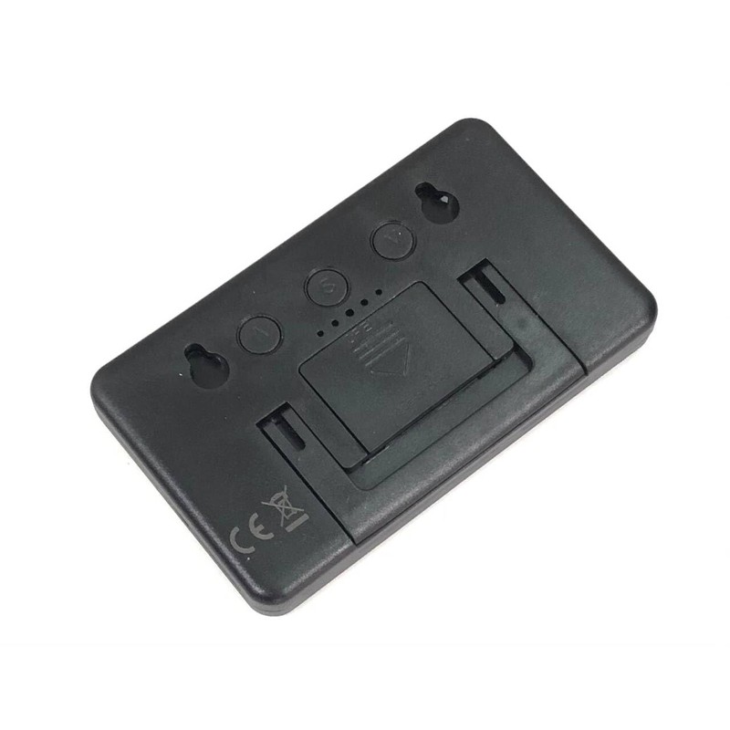 Audiofan Digital Clock Thermo-Hygrometer Small Compact Stand Wall Mounted Table