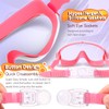 EasYoung 2-Pack Kids Swim Goggles, Wide Vision Swim Goggles for