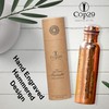 Cop29 Dual Hammered + Hand Engraved Premium Design Pure Copper