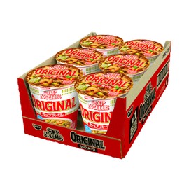 Nissin Cup Noodle Ramen Noodle Soup, Original, 2.4 Ounce (Pack of 6)