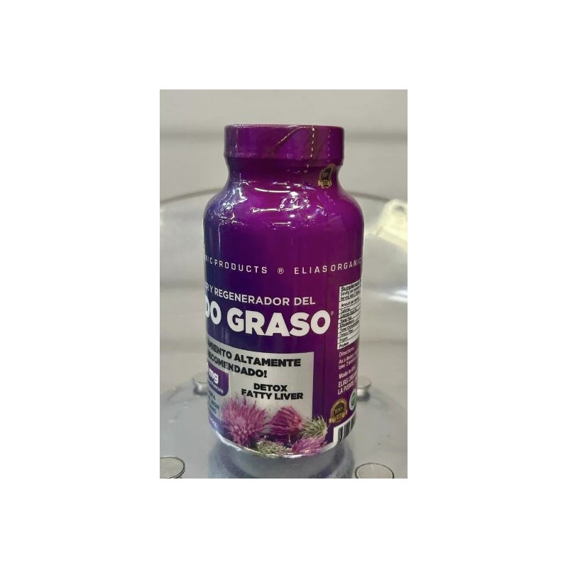 Elias Organic HIGADO GRASO 750mg 60 Tab Detox