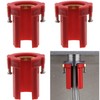 Safycaby 3 PCS Kitchen Faucet Fixing Nut - Anti-Loosening Lock