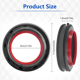 Dust Container Sealing Rings for Dyson v11, Fixed Sealing Ring Compatible Dyson V11 SV14 SV15 Accessories, Dyson Replacement Parts with a Screwdriver