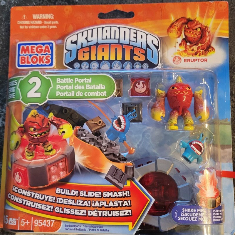 Mega Bloks Skylanders Giants 95437 Series 2 Battle Port Activision