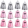 Simgoing 12 Pcs Summer Halloween Disco Ghosts Decor Halloween Ornament