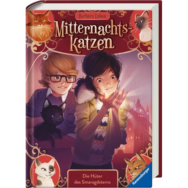Mitternachtskatzen, Band 2: Die Hüter des Smaragdsterns (Katzenflüsterer-Fantasy in London
