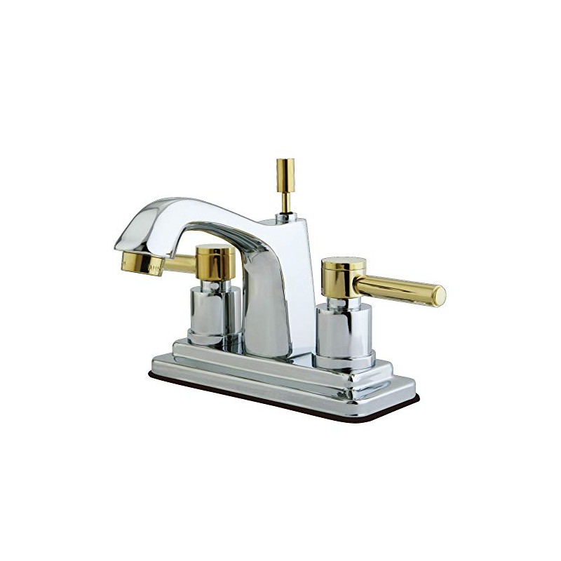 Kingston Brass KS8644DL Concord 4" Centerset Bathroom Faucet, 4 inch