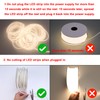 BENLUN AC 110V COB LED Strip Lights Outdoor Waterproof 65.6ft,