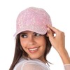 Chaks - Baseball Cap with Glitter, Rhinestone Hat for Festival,