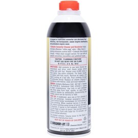 Solder-It Catalytic Converter Cleaner Deodorizer Fuel Additive 16 Oz Can - (Pack of 12)