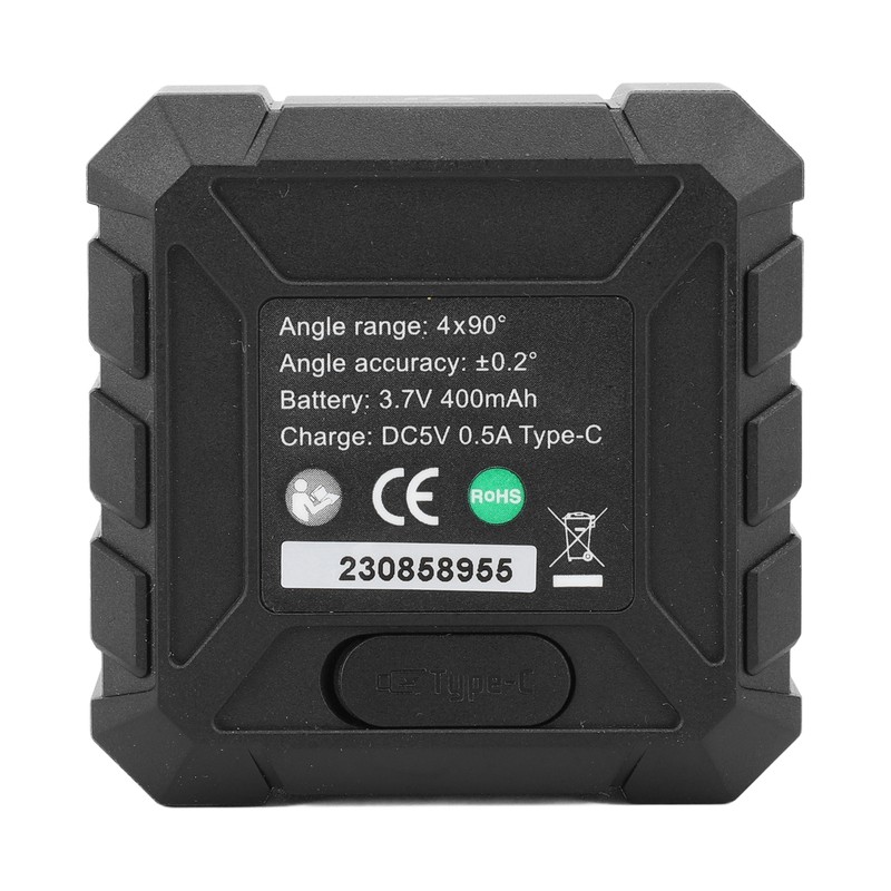 Digital Angle Finder 4 X 90 Deg Magnetic Auto Screen