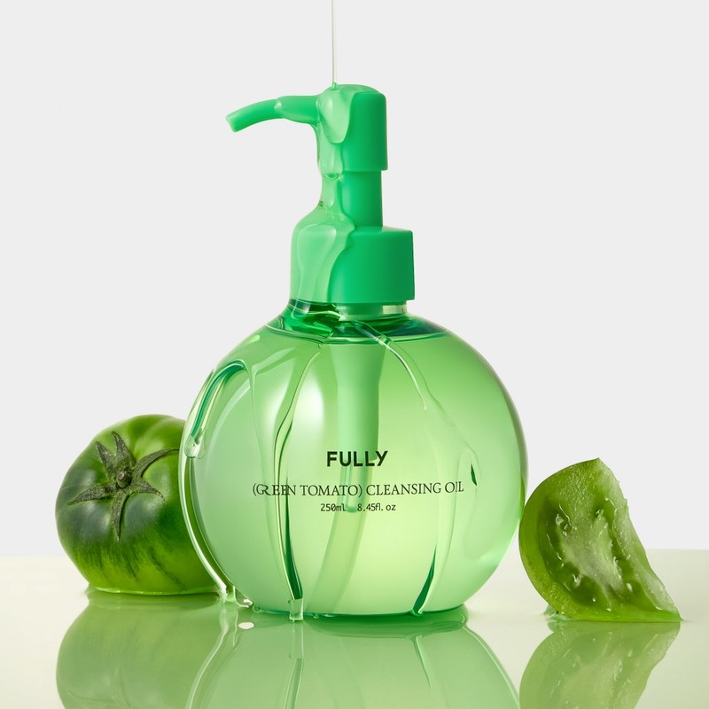 pulley Fully Green Tomato Cleansing Oil 250ml BHA Exfoliation, Sebum