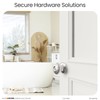 HOSOM Privacy Door Knob with Lock, Interior Door Knobs for