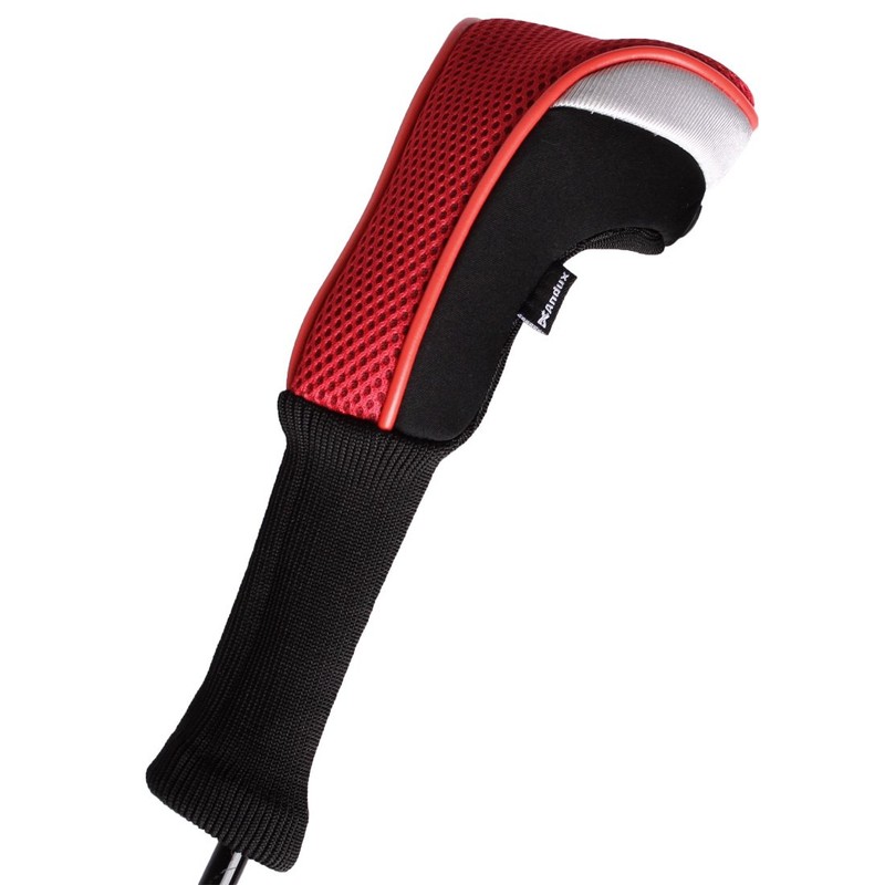Andux Long Neck Golf Hybrid Club Head Covers Interchangeable Number