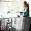 BeBecome Sliding Door Security Bar，17-50 inch Adjustable Patio Door Security