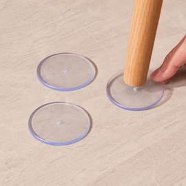 Furniture Anti-Slip Pads: Sofa & Desk Stopper Non-slip Pad Round 2ea