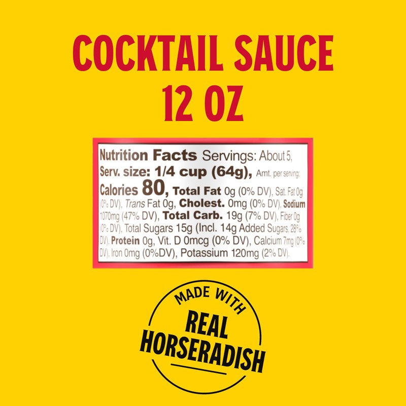 Louisiana Fish Fry Cocktail Sauce 12oz - Pack of 2