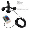 3 Fan Blades Tower Crane Anemometer 3 Blades USB 5V