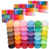 Wolwefa Air Dry Clay, 108 Packs Colored Air Dry Foam