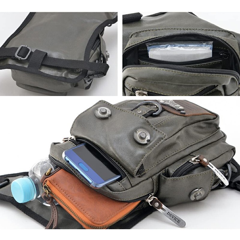 Device Gear DLH80078 Leg Pouch, Khaki, Khaki