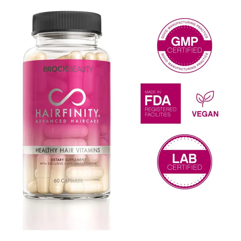 Hairfinity Vitaminas Para El Cabello - Biotina 60 Ct