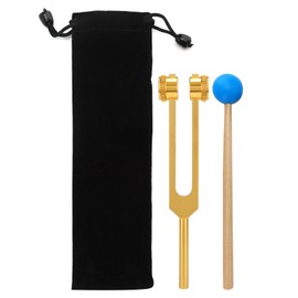 272.2HZ Aluminum Alloy Tuning Fork with Hammer Diagnostic Therapy Health Care Tool
