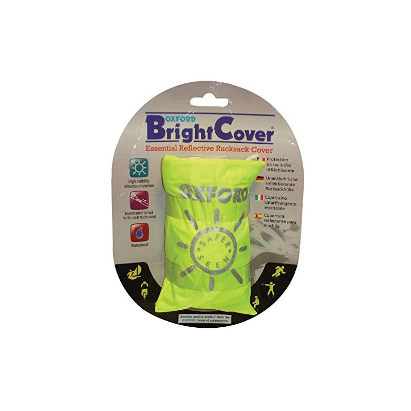 Oxford Bright Universal Waterproof Cover for Backpacks - Yellow