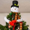 Ornativity Snowman Christmas Tree Hugger - Xmas Holiday Tree Top