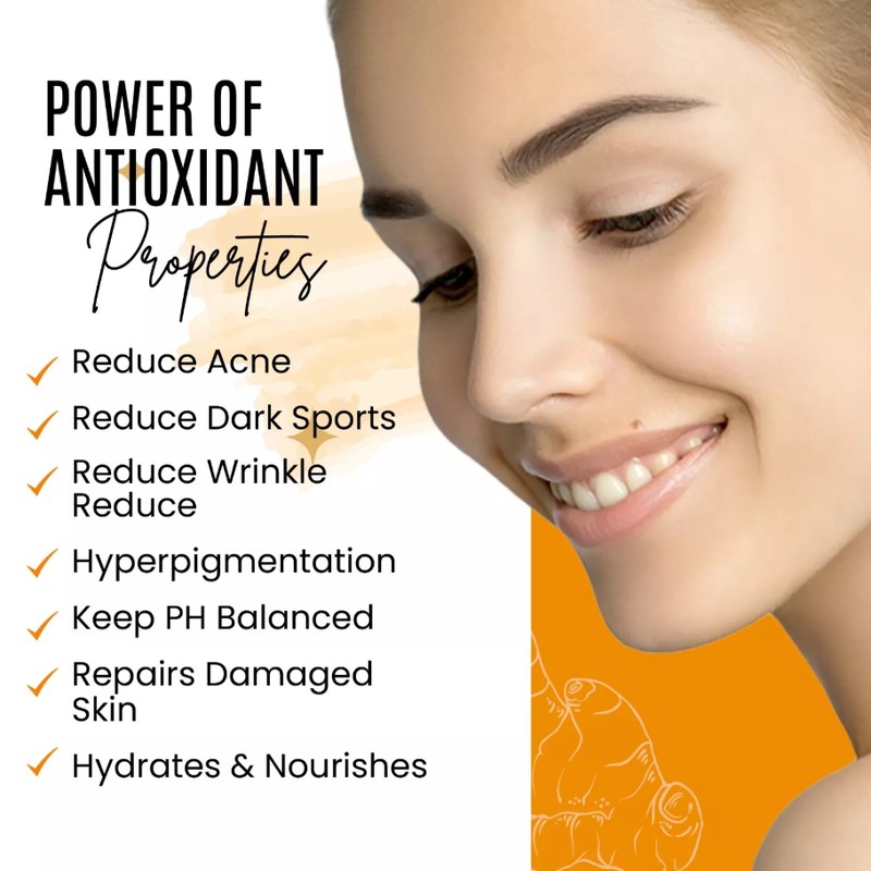 Turmeric + 30% Vitamin C Face Glow Booster Moisturizer &