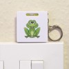 Azeeda 'Happy Frog' Keyring Tape Measure/Spirit Level Tool (KM00021331)