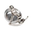 fuxunamz Bicycle Bell Classic Silver, Retro Vintage Portland Bell with