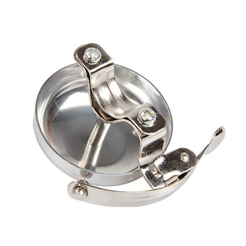 fuxunamz Bicycle Bell Classic Silver, Retro Vintage Portland Bell with